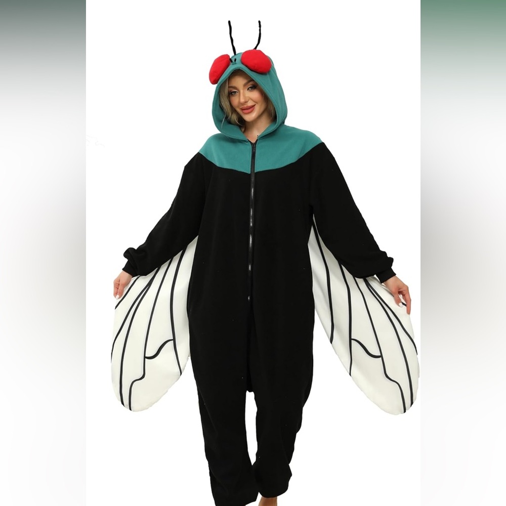 Adult Fly Costume Onesie Size L